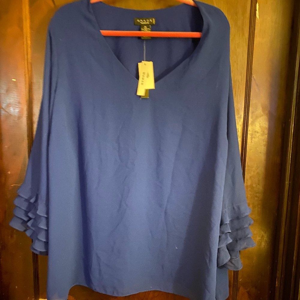 NWT 3/4 length sleeve blouse